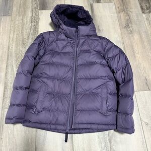 L.L. Bean Kids Purple Puffer Jacket